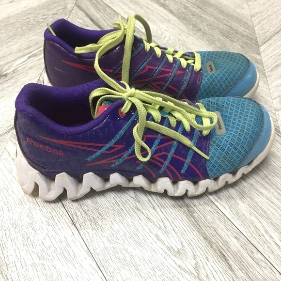 Reebok | ZigTech Shark 3.0 Sneakers Neon Color 3.5 - Picture 5 of 7